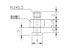 螺絲 TN-PF-0204A-A3